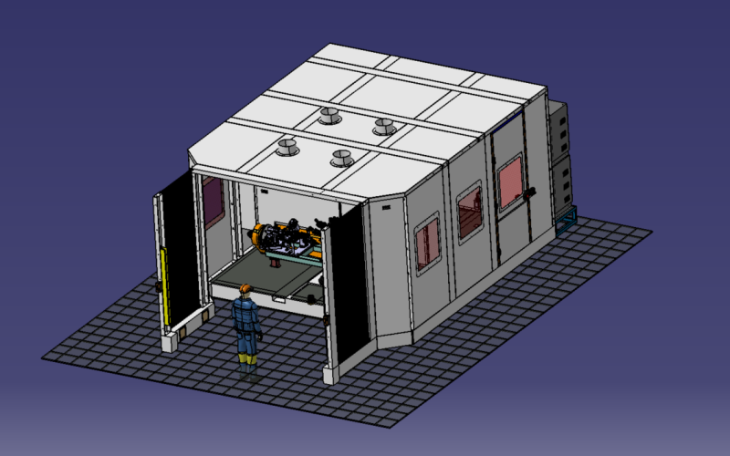 2 Robot ve Pozisyoner Entegrasyonlu Robotlu Gaz Altı Kaynak Hücresi Tasarımı